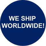 We Ship Worldwide!